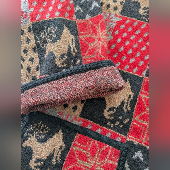 100% Wool Nordic Print Jacket - Picture 6 of 8